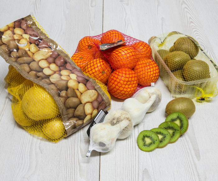 Reti per il packaging di frutta e verdura
